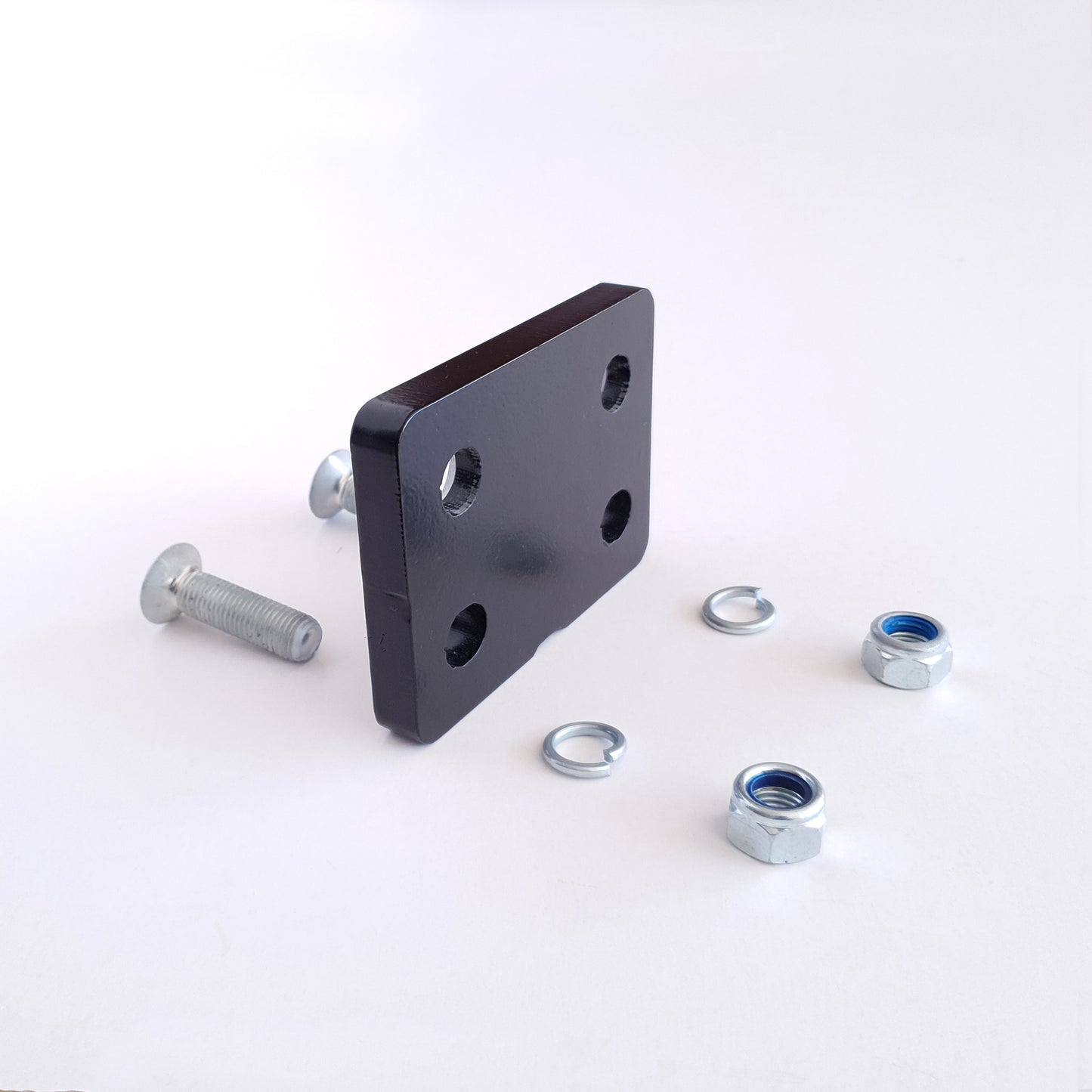 4 hole tow ball raiser or dropper plate – 16mm