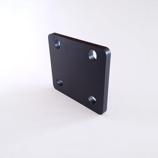 Tall 4 hole spacer/clamp plate -12mm